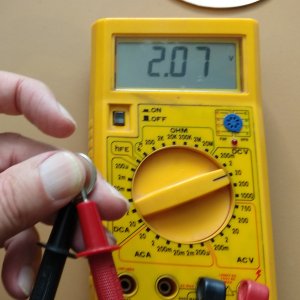 Messung der Batteriespannung